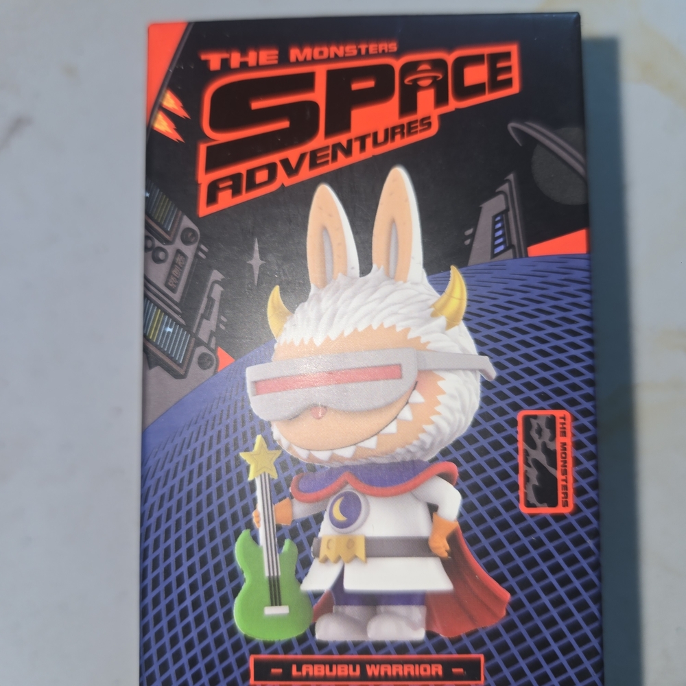 The Monsters Space Adventures Labubu Warrior Figure